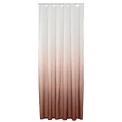 Sealskin douchegordijn blend 180x200cm donker roze/wit