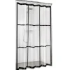 Sealskin douchegordijn brix 180x200cm zwrt/trans
