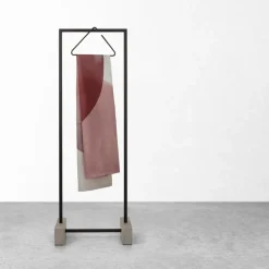 Sealskin douchegordijn earth 180x200cm donker roze/wit