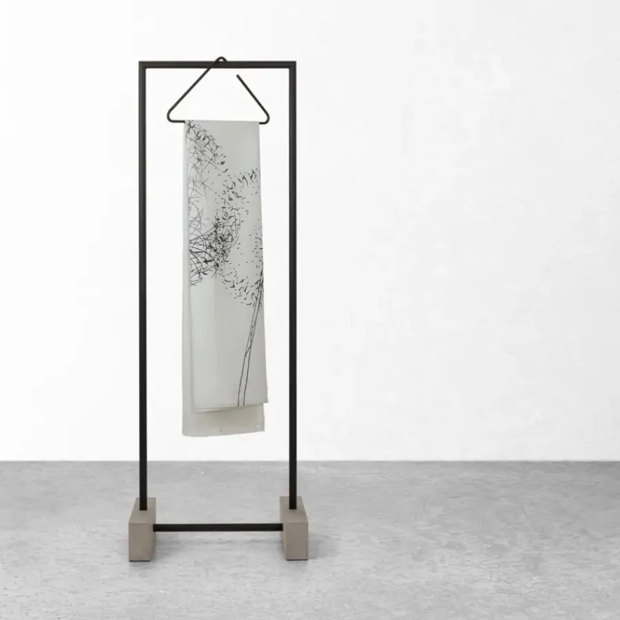 Sealskin douchegordijn flow 180x200cm zwart/wit