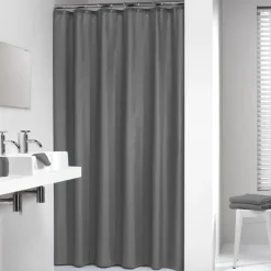 Sealskin Douchegordijn Madeira textiel grijs 200x240 cm