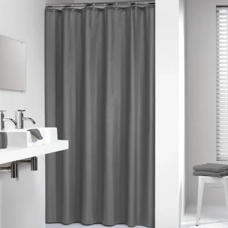Sealskin Douchegordijn Madeira textiel grijs 200x240 cm