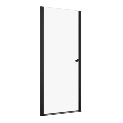 Sealskin draaideur in nis Hooked zwart 90 x 200 cm