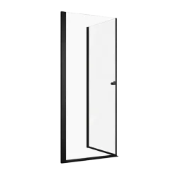 Sealskin hoekinstap deur voor douchecabine Hooked mat zwart 90 x 90 x 200 cm
