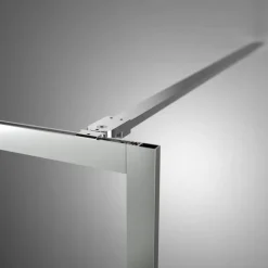 Sealskin inloopdouche Contour zilver hoogglans 138 x 200 cm