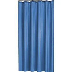 Sealskin Madeira douchegordijn blauw 180 x 200 cm