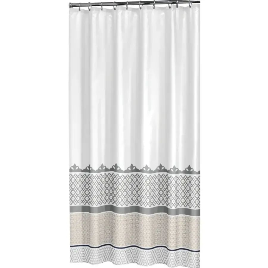 Sealskin Marrakech Douchegordijn Textiel 180x200 cm Zilver