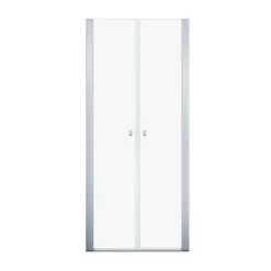 Sealskin pendeldeur voor douche nis chroom 100 x 200 cm