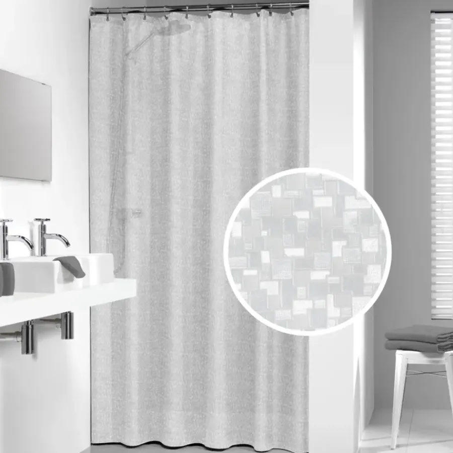 Sealskin Perle Douchegordijn PVC 180x200 cm Transparant