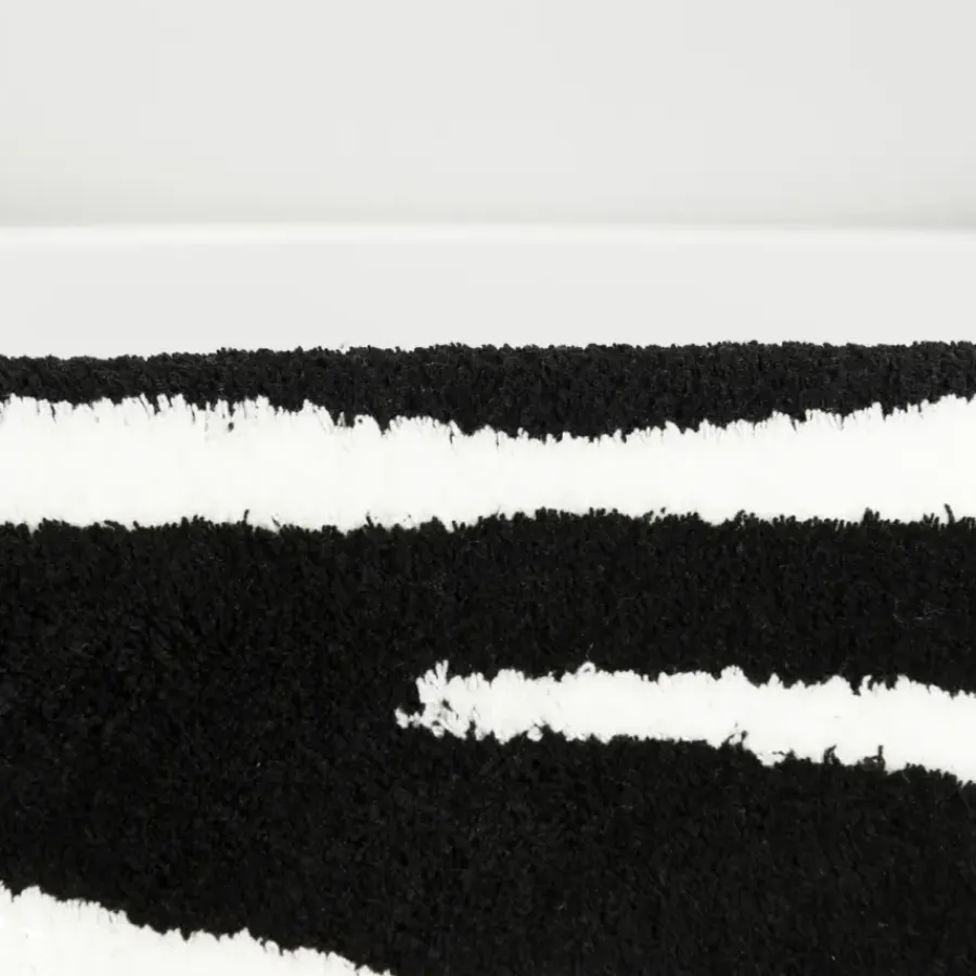 Sealskin Safari badmat zwart 60 x 90 cm