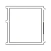 Sealskin Seev Verbredingsprofiel 2,25 cm x 195 cm Zilver Hoogglans