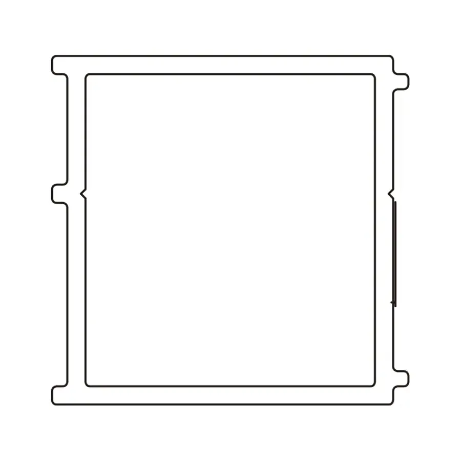 Sealskin Seev Verbredingsprofiel 2,25 cm x 195 cm Zilver Hoogglans