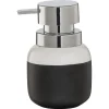 Sealskin Sphere zeepdispenser porselein zwart