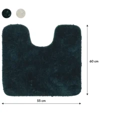 Sealskin toiletmat angora 55x60cm donkergroen