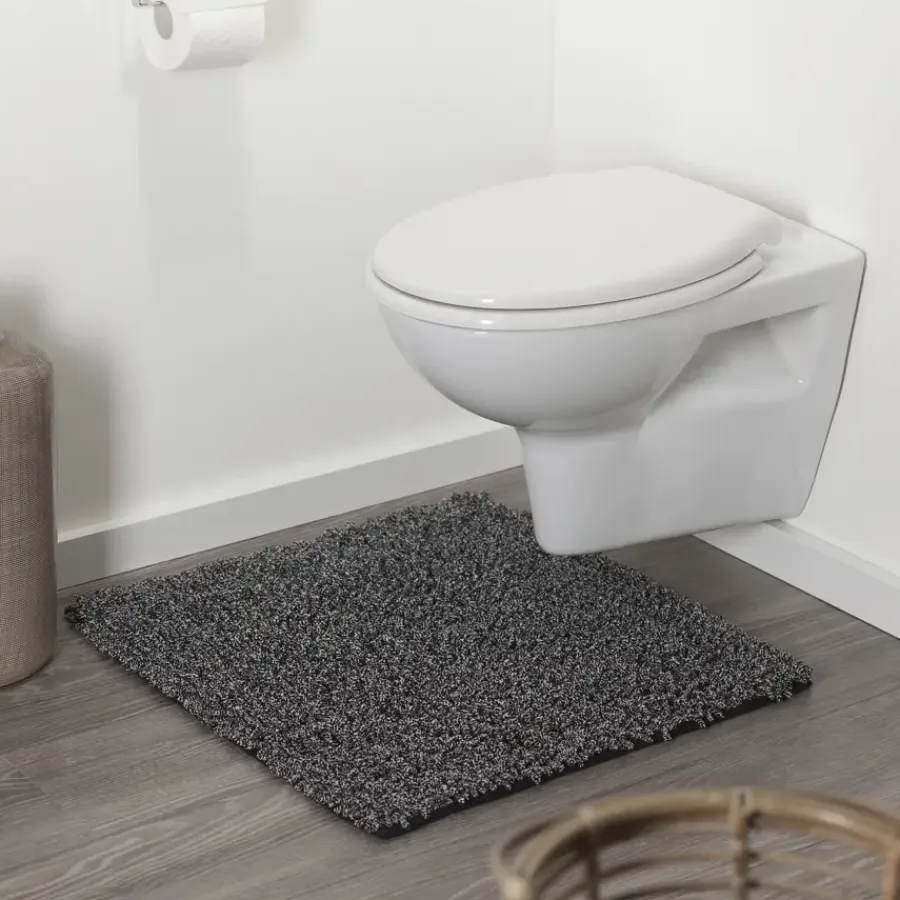 Sealskin WC mat Misto Zwart 60x60 cm