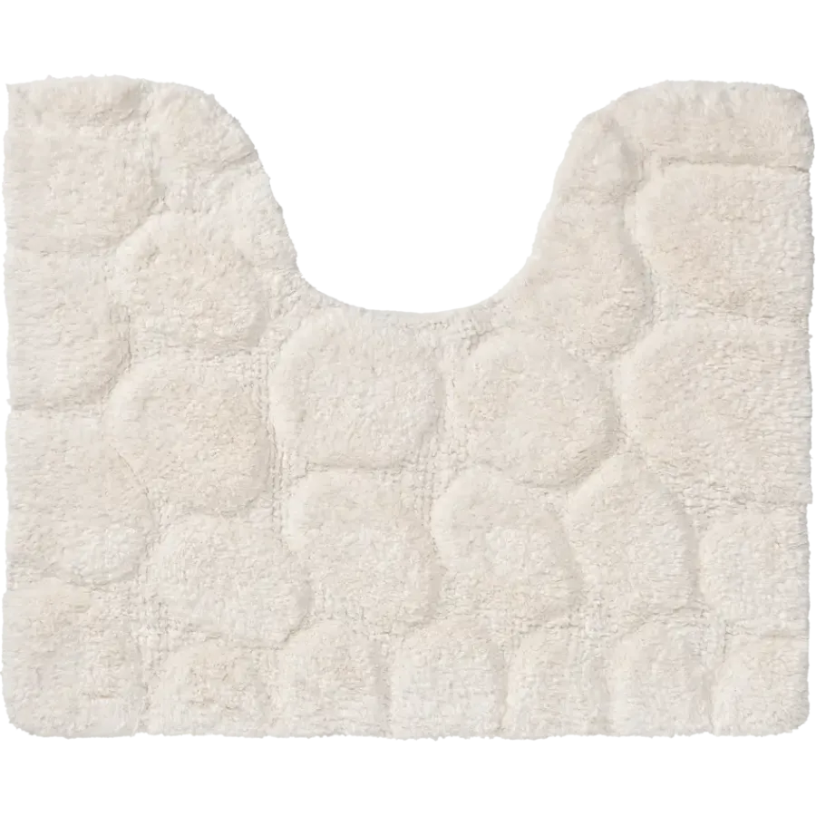 Sealskin WC mat Pebbles 50x60 cm Ivoor