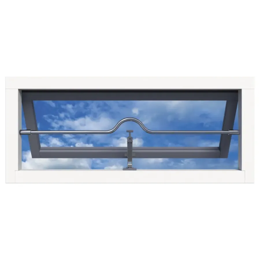 Secu Bar barrièrestang Twist Combi RVS SKG 2-sterren 91 cm