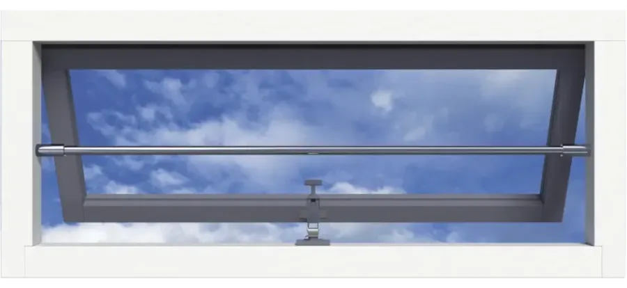 Secu Bar barrièrestang Twist RVS SKG 2-sterren 99 cm