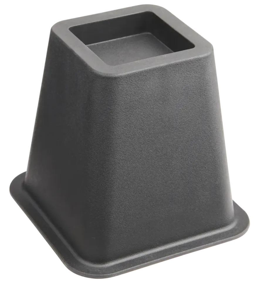 Secu care bed/meubelverhoger H= 13 cm zwart