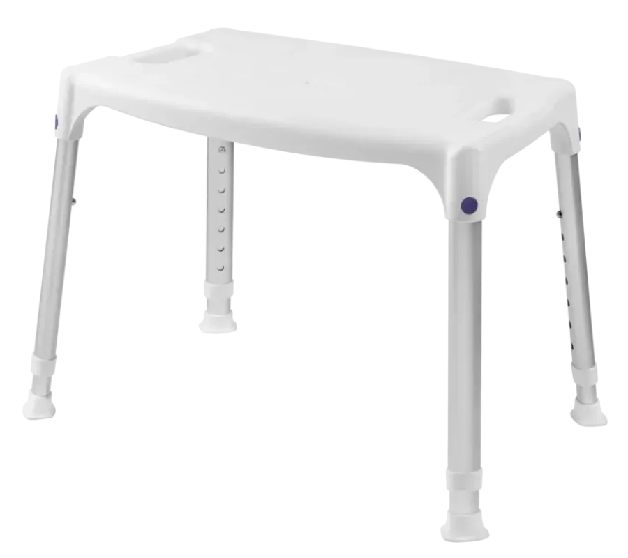 Secu care douchekruk Quattro rechthoek verstelbaar hoogte 39-54 cm wit