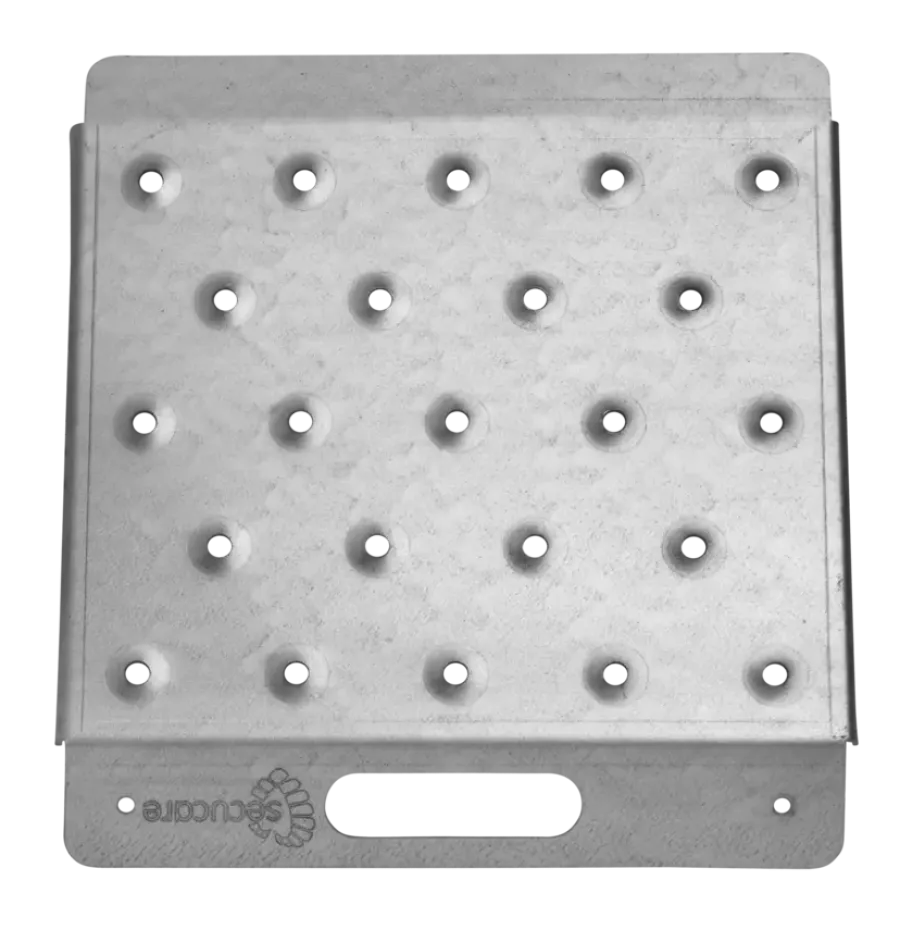 Secu care drempelhulp plus mini 1 B=25 cm H=3-7 cm staal verzinkt