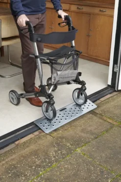 Secu care drempelhulp plus model 1 B=78 cm H 0-3 cm staal verzinkt
