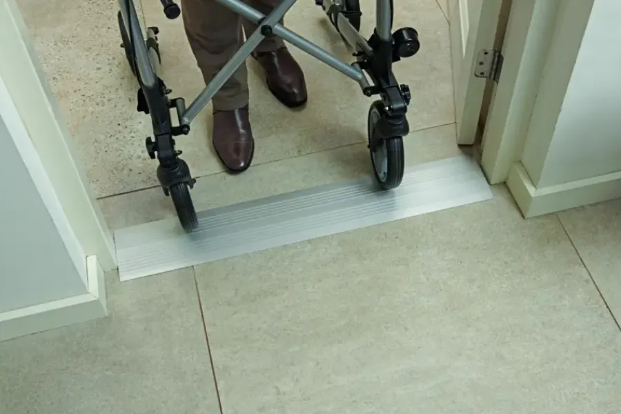 Secu care drempelvervanger 14-95 cm blank aluminium