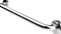 Secu care wandbeugel 45 cm diameter 25 mm RVS glans