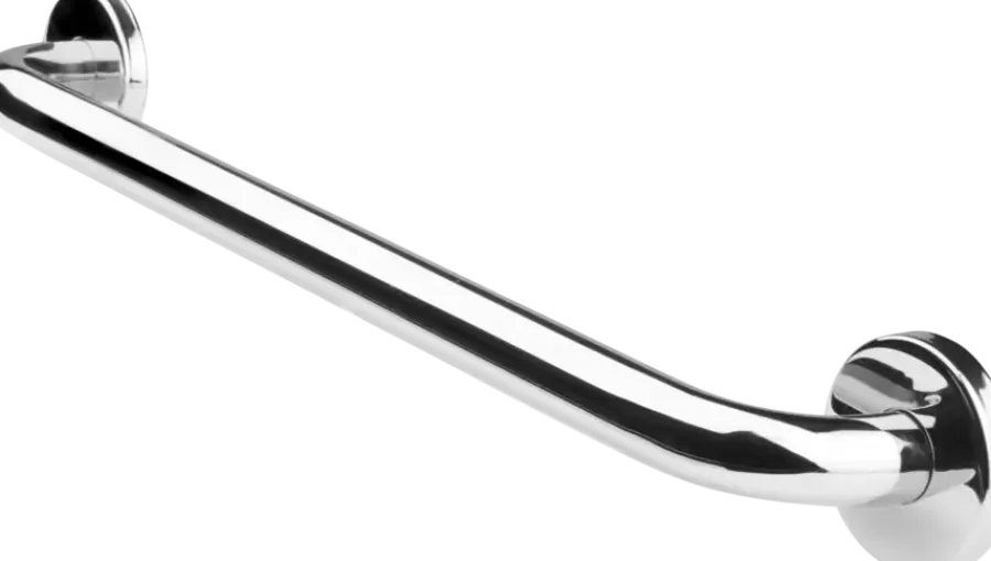 Secu care wandbeugel 45 cm diameter 25 mm RVS glans