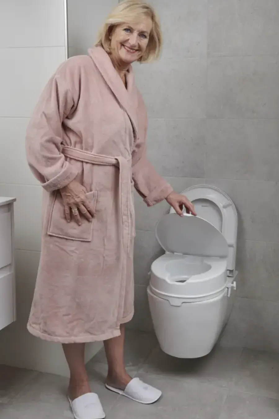 Secu care wc-verhoger met klep 10 cm