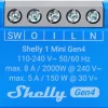 Shelly 1 Mini Gen4 slimme schakelaar WiFi