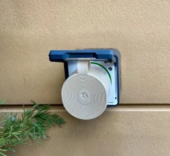 Shelly Outdoor Plug S Gen3 slimme stekker & energiemeter WiFi Bluetooth IP44
