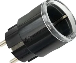 Shelly Plug S Gen3 slimme stekker & energiemeter WiFi Matter Bluetooth zwart