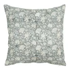 Geen Sierkussen bloemen blauw - l45xb45xh10cm