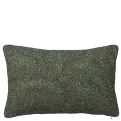 Geen Sierkussen bouclé blauw - l45xb45xh10cm