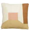 Geen Sierkussen bruin patchwork - l45xb45xh10cm