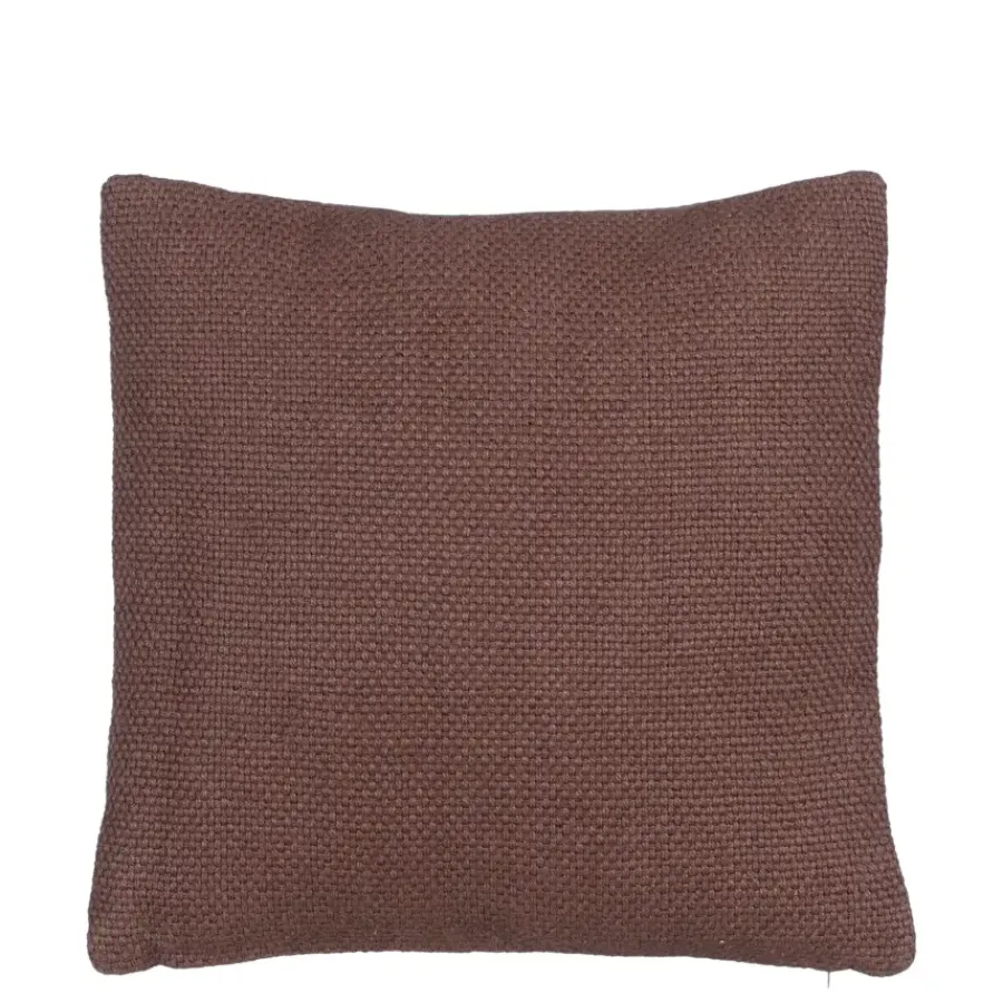 Geen Sierkussen d.bruin - l45xb45xh10cm