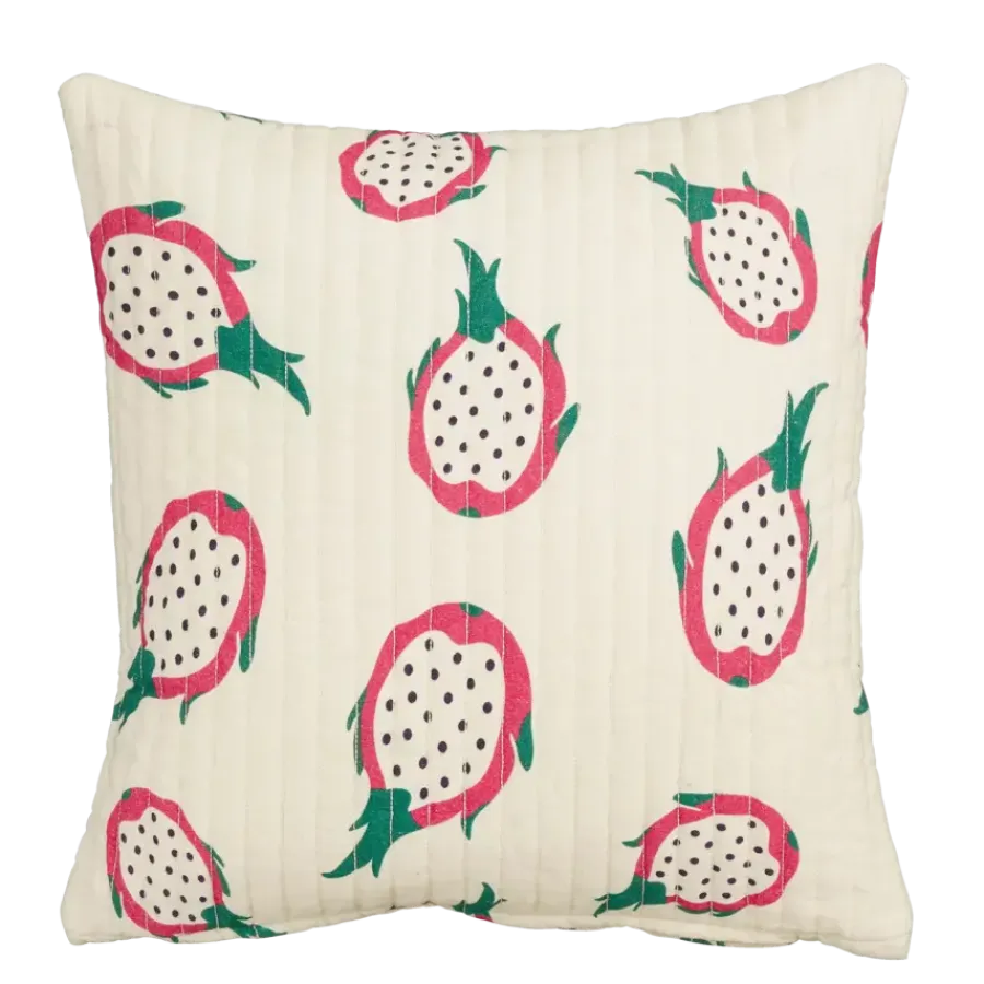 Geen Sierkussen dragon fruit - l45xb45xh10cm