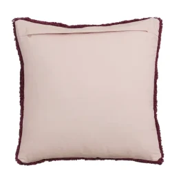 Geen Sierkussen hart donker roze - l45xb45xh10cm