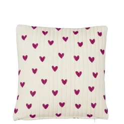 Geen Sierkussen hart fuchsia - l45xb45xh10cm
