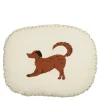 Geen Sierkussen ovaal hond donker bruin - l45xb35xh10cm