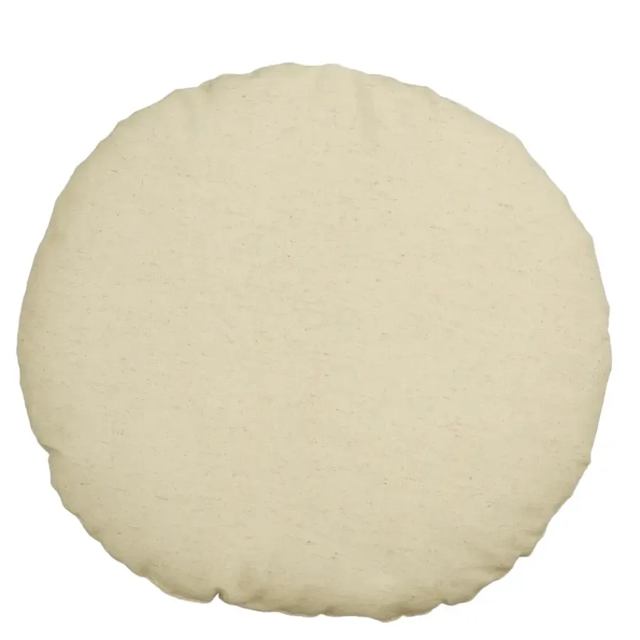 Geen Sierkussen palmboom rond groen - h10xd40cm