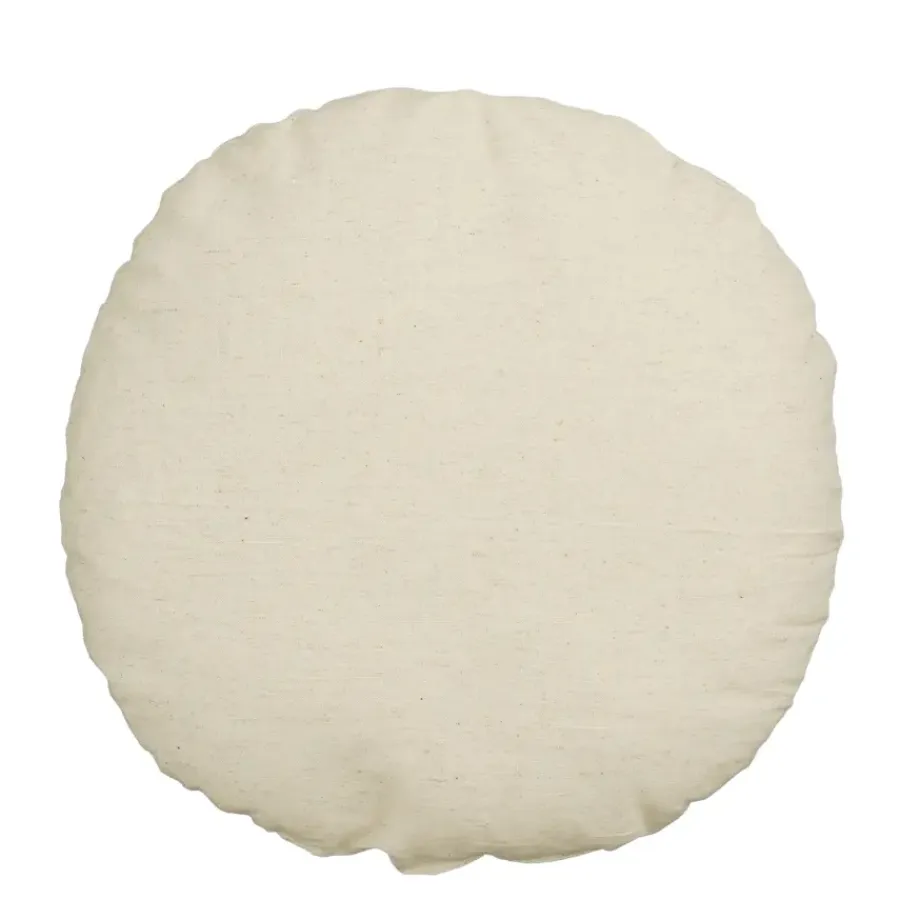 Geen Sierkussen rond lila - h10xd45cm