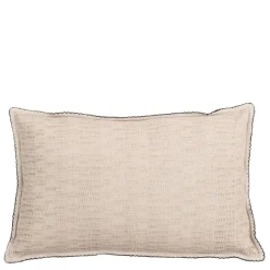 Geen Sierkussen ruit crème - l55xb35xh10cm