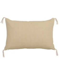 Geen Sierkussen ruit licht bruin - l55xb35xh10cm