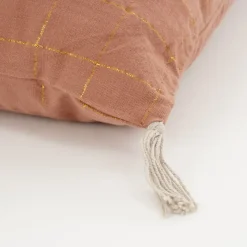 Geen Sierkussen ruit roze - l55xb35xh10cm