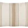 Geen Sierkussen streep beige - l55xb35xh10cm