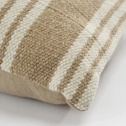 Geen Sierkussen streep beige - l55xb35xh10cm