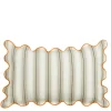 Geen Sierkussen strepen taupe - l55xb35xh10cm