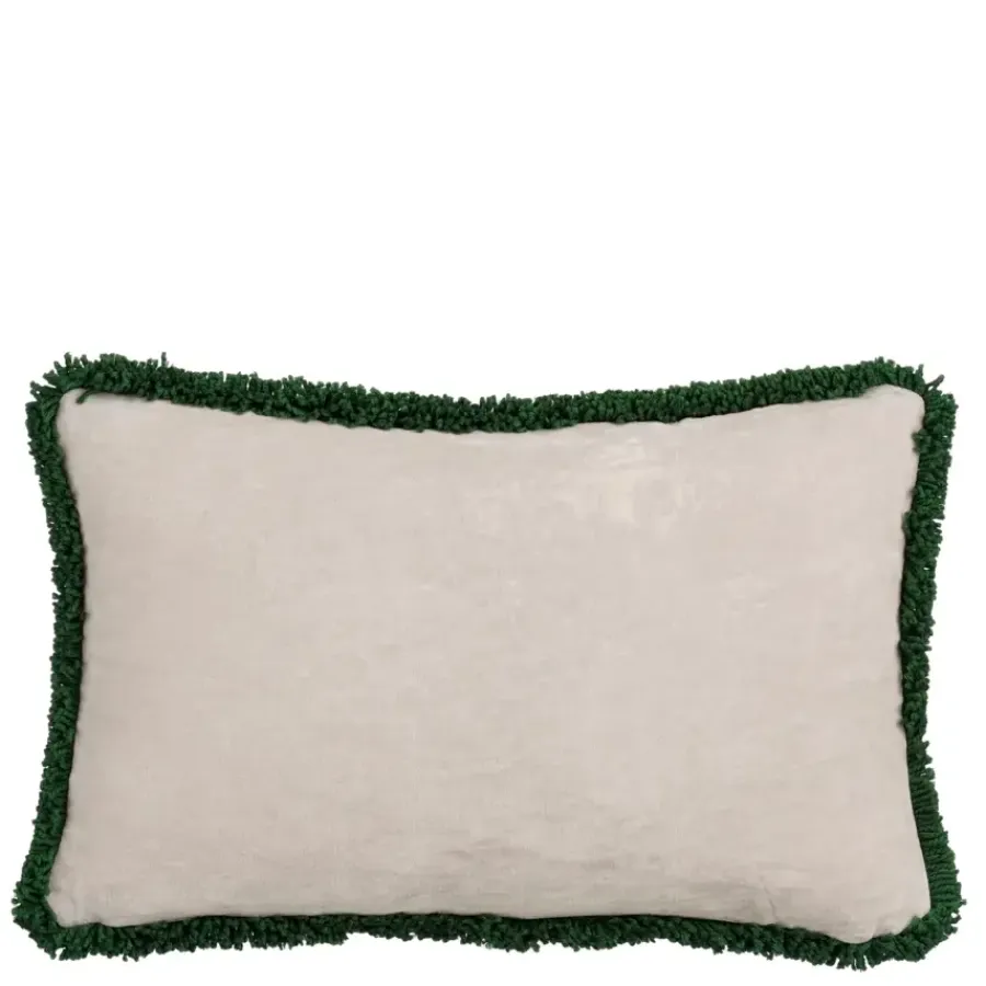 Geen Sierkussen tufted crème - l55xb35xh10cm